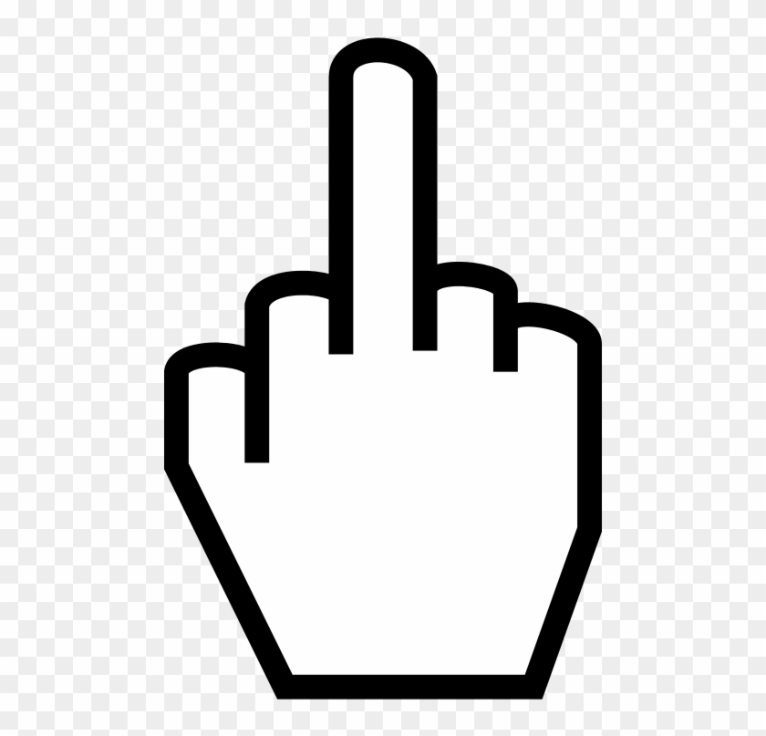 Middle Finger Svg Free #701809