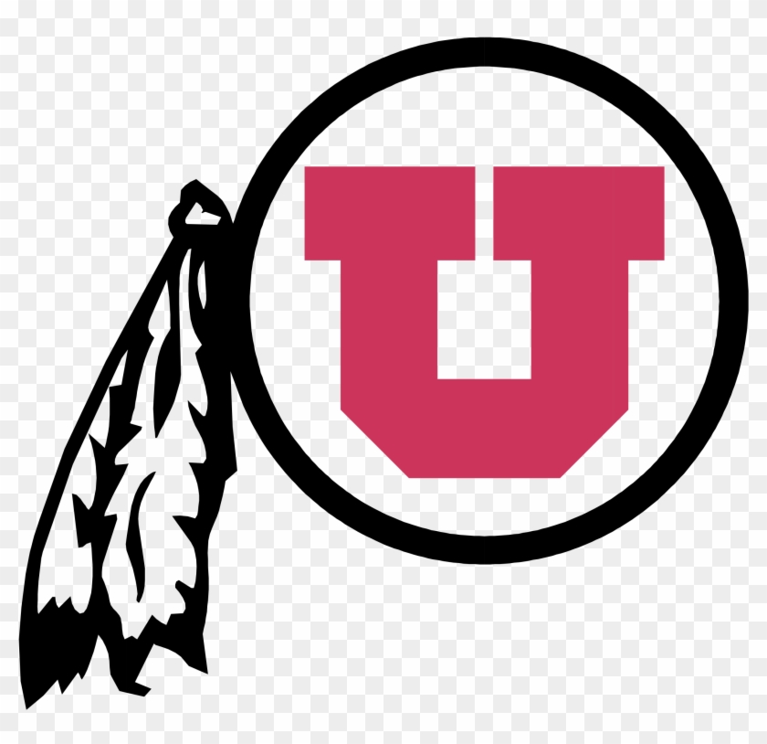 Utah Utes Logo Black And White - Utah Utes Logo Vector #701818
