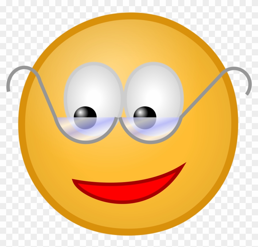 This Free Icons Png Design Of Smiley With Glasses - Smiley Face With Glasses #701861