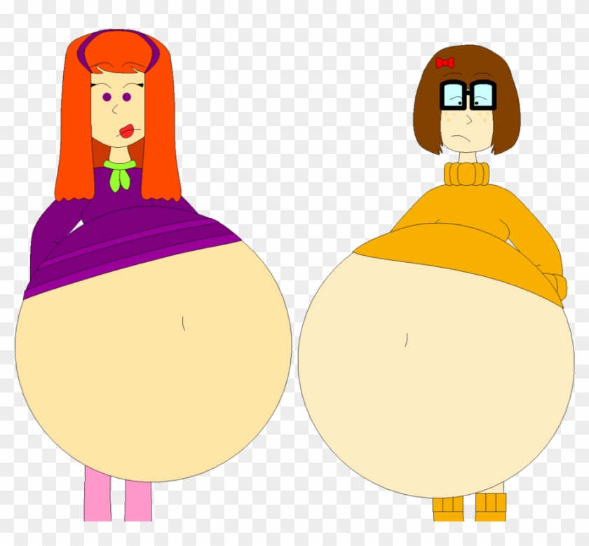 Daphne And Velma With Swinging Bellies By Angry-signs - Daphne & Velma #702174