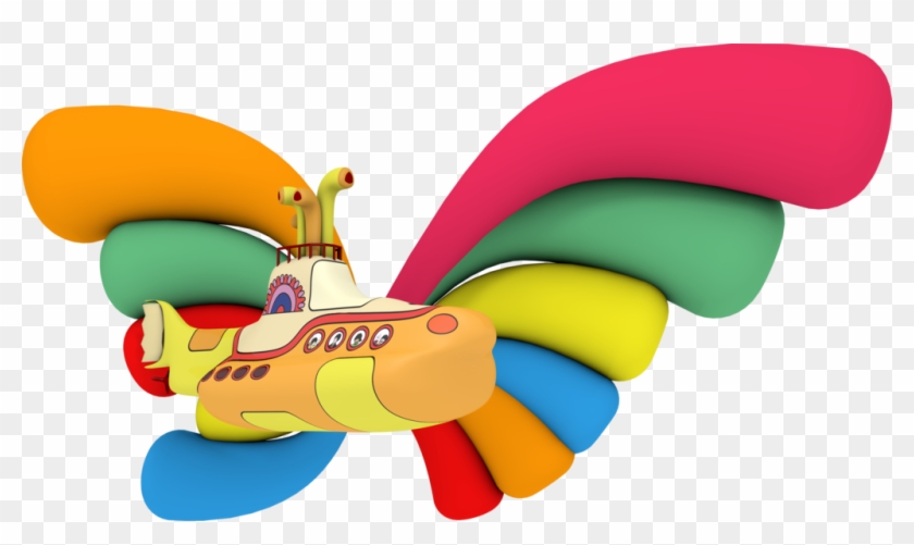 Ye-yellow Submarine Tributo A Los Beatles By Truepardox - Beatles Yellow Submarine Png #702173