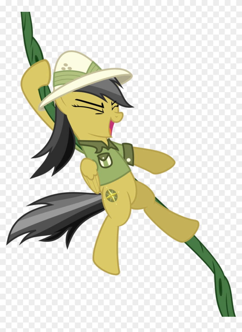 Daring Do Swinging By Hankofficer - Daring Do Mlp Vector #702184