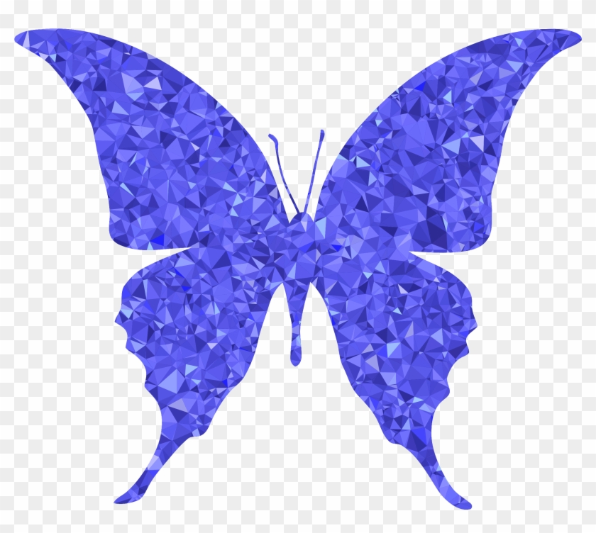 Butterfly Silhouette Clipart #702239