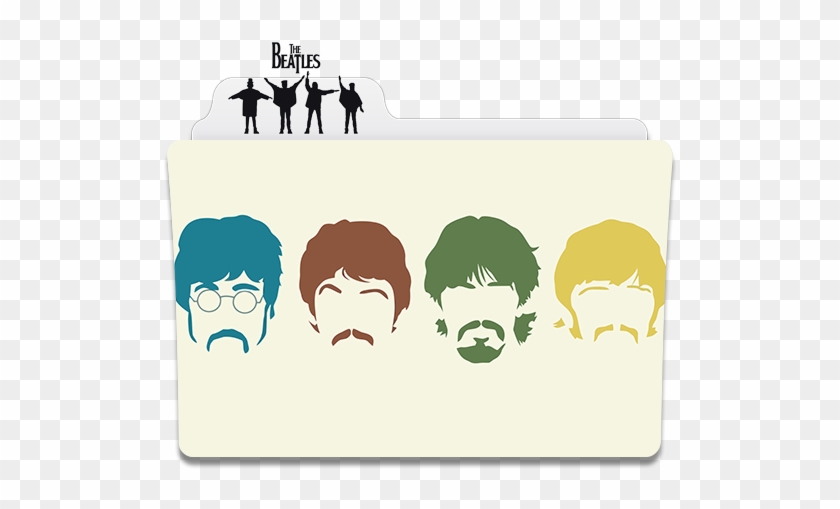 The Beatles Folder Icon 2 By Gterritory - Beatles Minimalist #702263