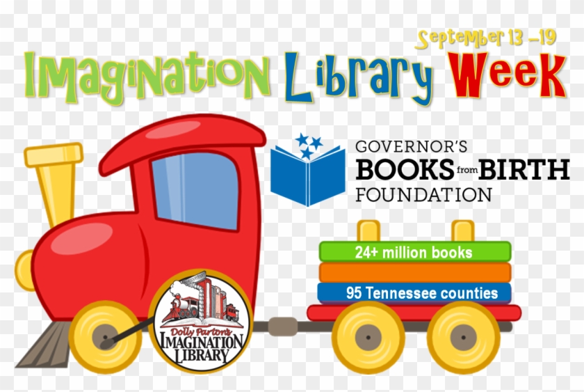It Is Imagination Library Week In Tennessee - Cartoon Train #702371