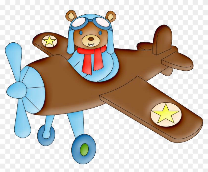 Craft - Ursinho No Aviao Png #702469