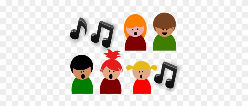 Preetom Bhattacharya From The Huntington Beach City - Clip Art Kids Singing #702480