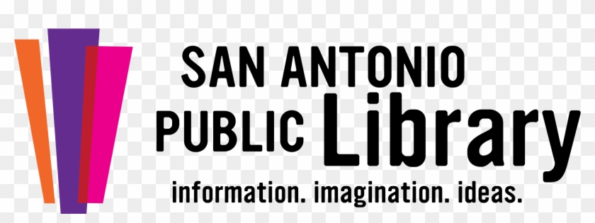 Library Book Collections - San Antonio Public Library Logo #702603