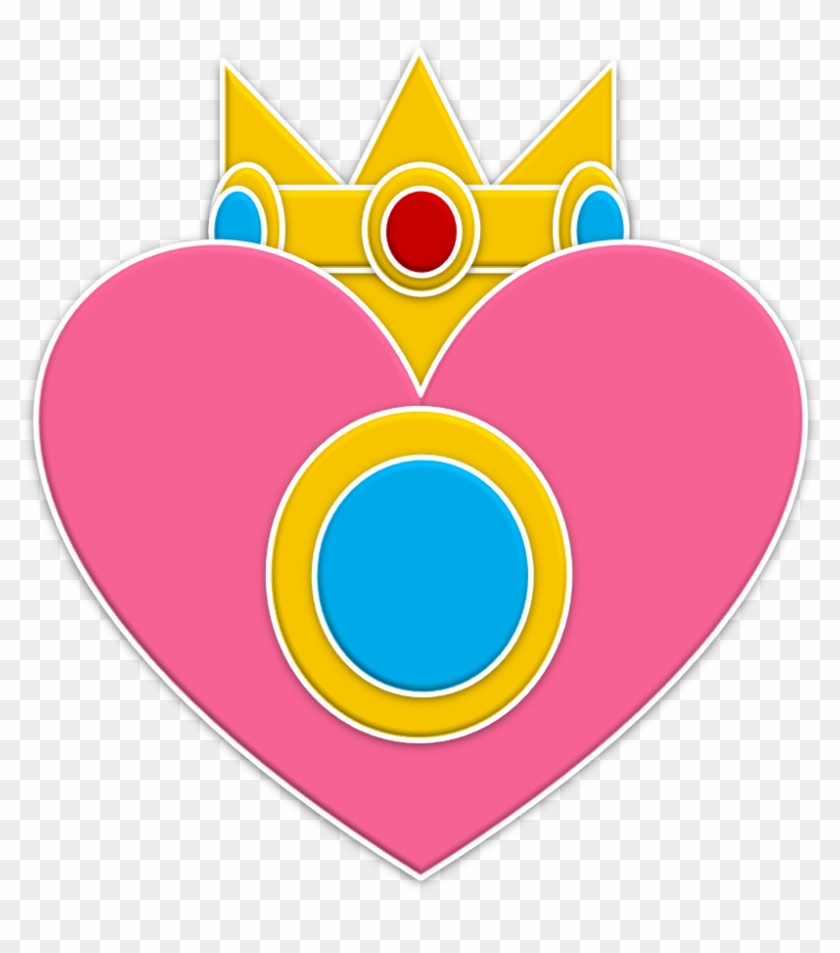Peach Monarchs Emblem By Rafaelmartins - Princess Peach Crown Logo #702683