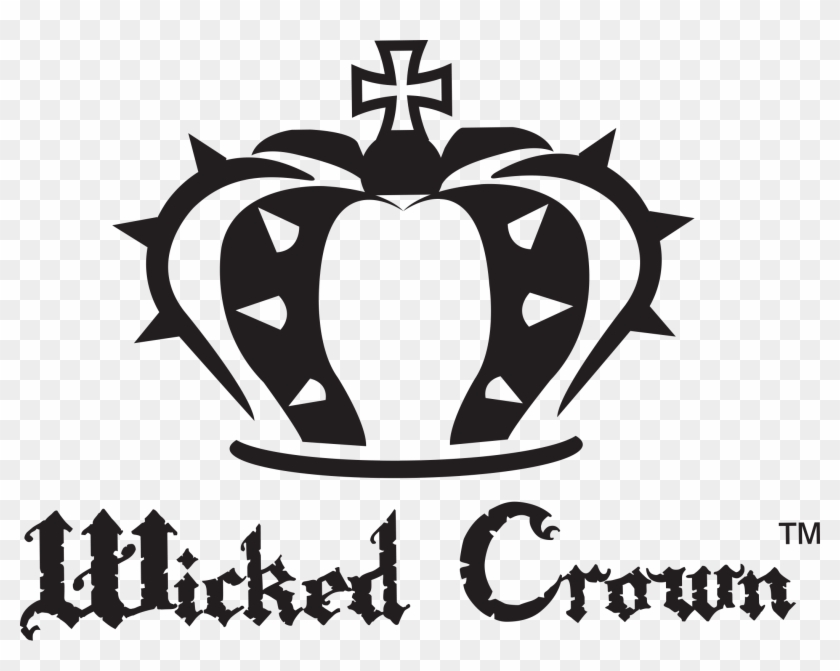 Wicked Crown Black Logo 2100 X 1578-png - Argh Baby Round Ornament #702688