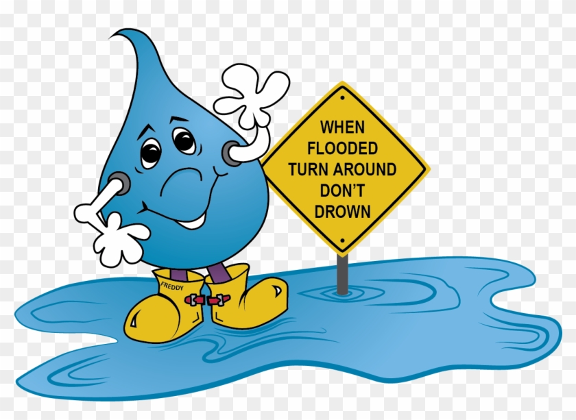 Turn Around Don't Drown Warning Signs To Oklahoma Communities - Turn Around Don T Drown #702702