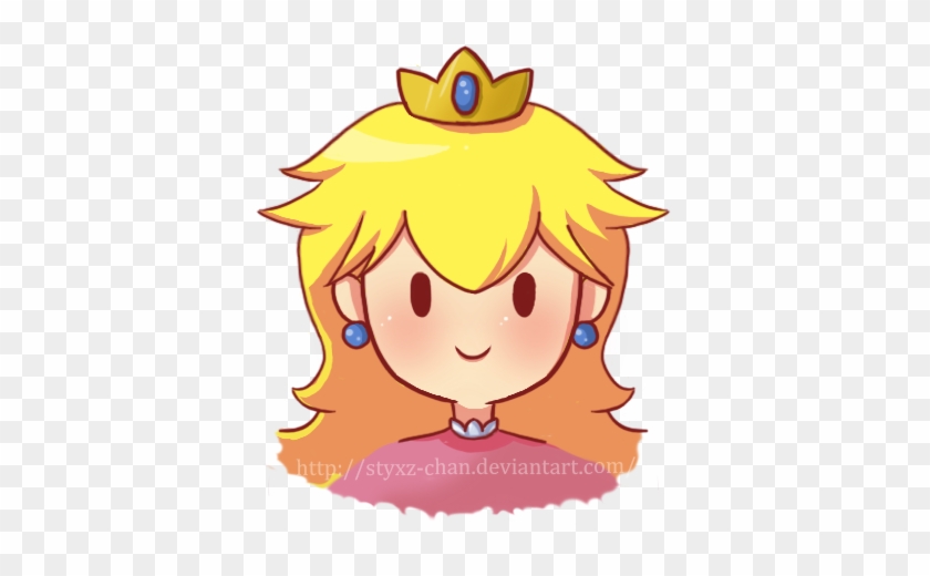 Princess Peach Angry - Princess Peach Face Png #702711