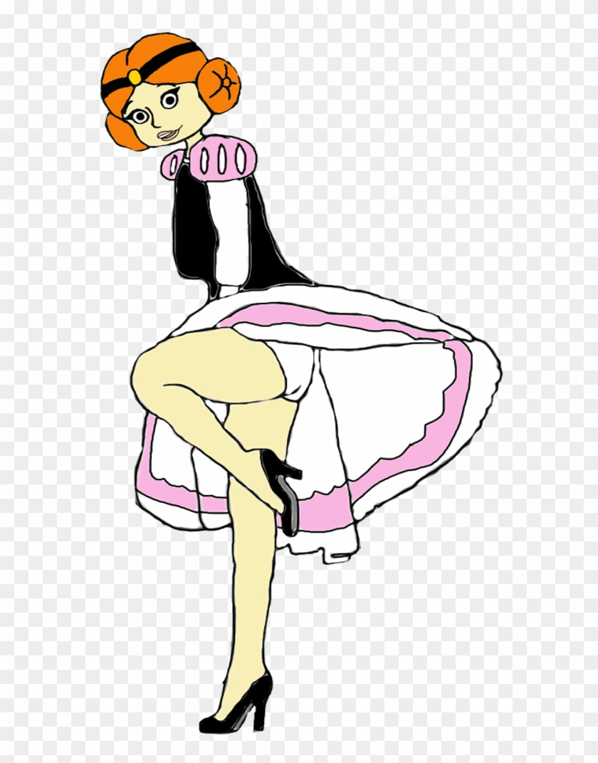 Princess Savina's Skirt-blowing Pose By Darthraner83 - Cartoon #702794