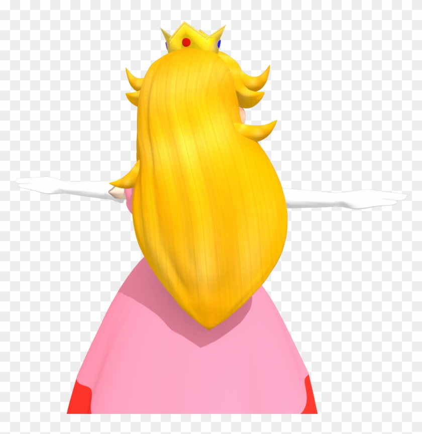 Princess Princess Peach Long Hair Free Transparent Png Clipart Images Download - princess peach hair roblox princess peach free transparent png clipart images download