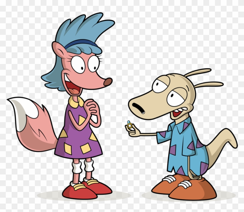 Rocko And Sheila By Culu Bluebeaver - Rocko's Modern Life Sheila #702851