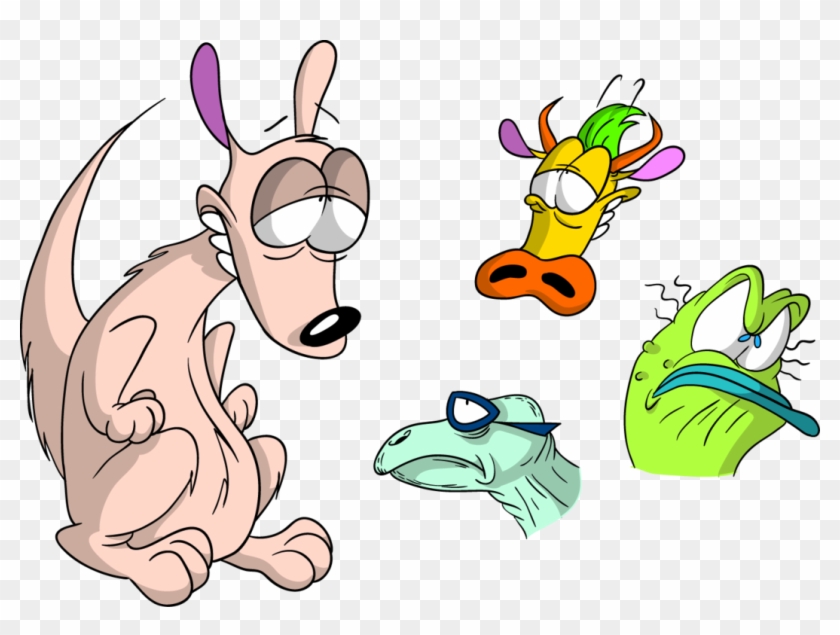 Funny Weird Rocko-ish Things By Lotusbandicoot - Rocko The Wallaby Deviantart #702931