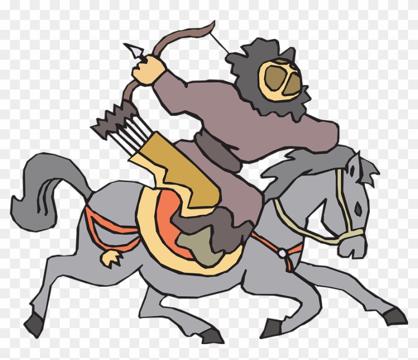 Horse Cartoon Characters 18, Buy Clip Art - Warrior #702936