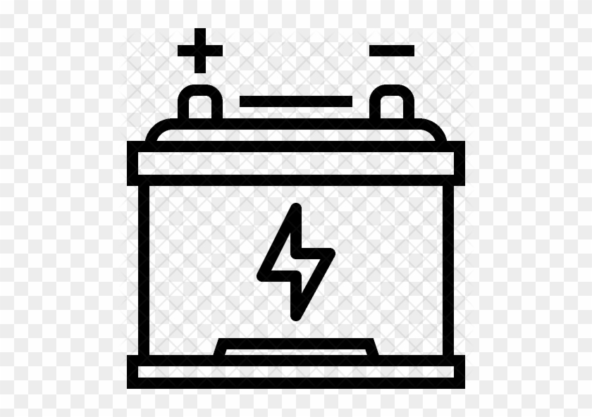 Battery Icon - Car Battery Icon Png #703027