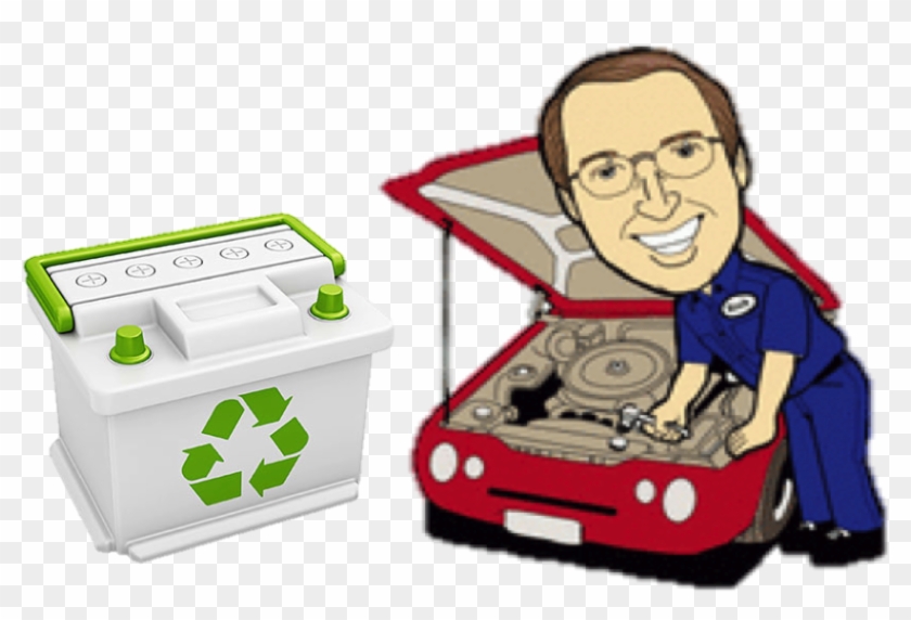 Free Car Battery Checks ✓ Free Fitting Service ✓ Free - Car Battery Cartoon  - Free Transparent PNG Clipart Images Download