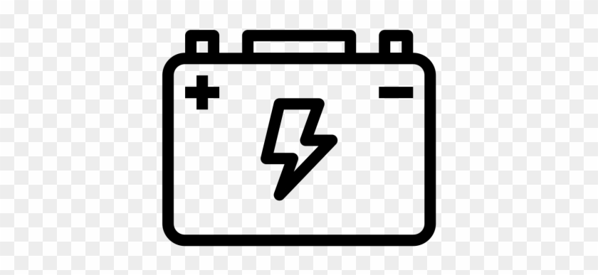 Car, Battery, Jumper, Starter, Transportation, Vehicle, - Car Battery Symbol #703033