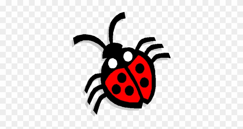 Cute Ladybug Clipart - Ladybug With 5 Dots #703204