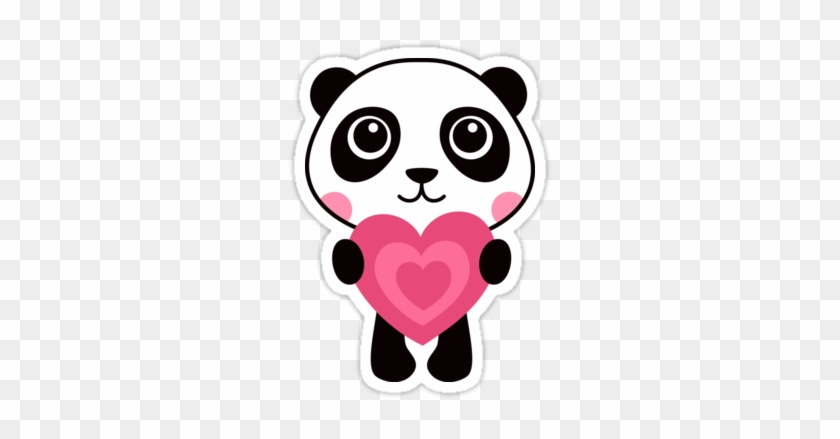 Fresh Animated Wallpaper For Ipad Mini Panda Holding - Cute Panda Cartoon With A Heart #703231