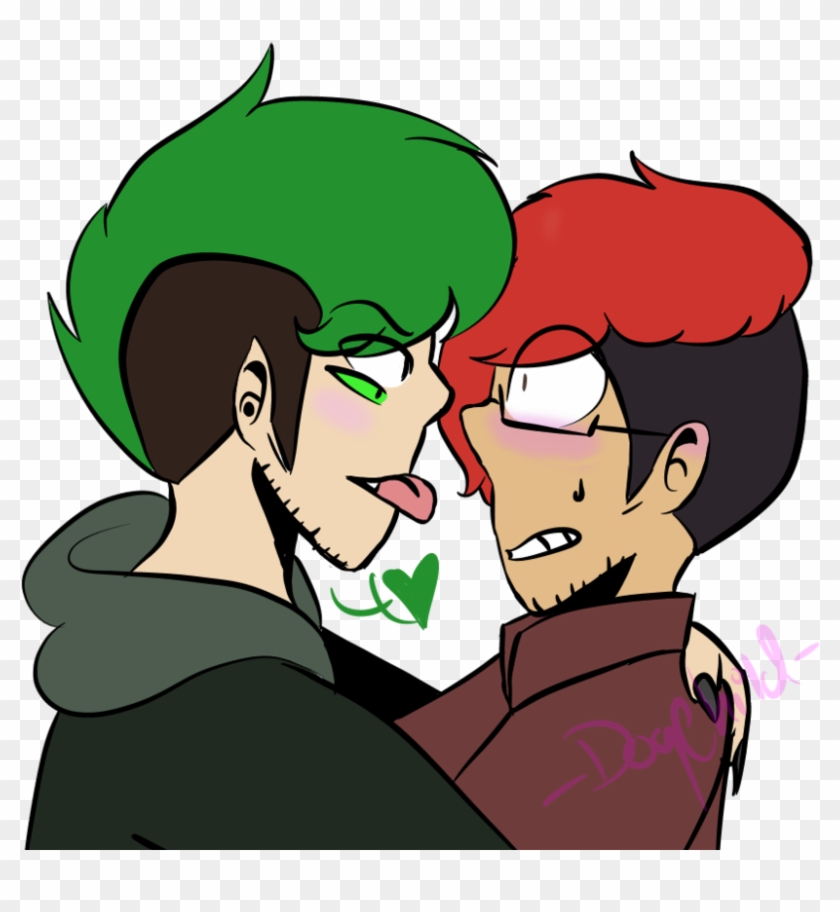 Antisepticeye X Markiplier By Shebii - Antisepticeye X Mark #703403