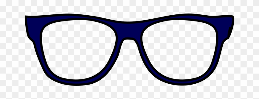 Glasses Spectacles Eyeglasses Geek Nerd Ne - Wayfarer Glasses #703410
