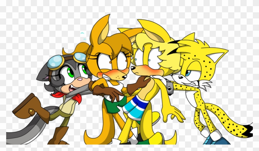 Clip Arts Related To - Sonic Fan Characters Kiss #703450
