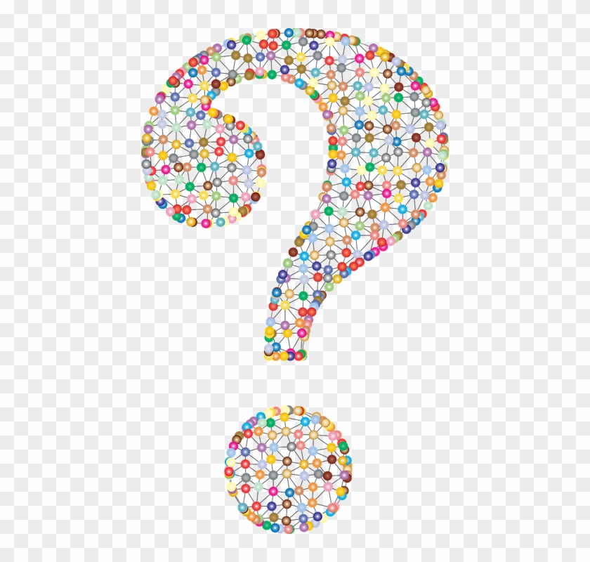 Confetti Cliparts 21, Buy Clip Art - Colorful Question Mark #703491