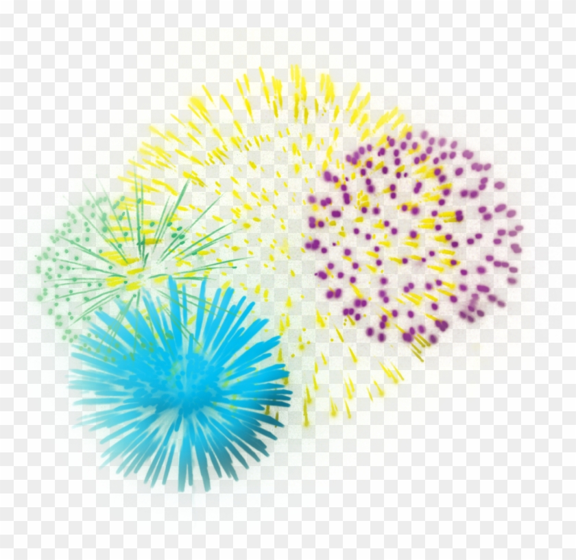 New Years Fireworks Clip Art For Kids - Happy New Year Fireworks Png #703574