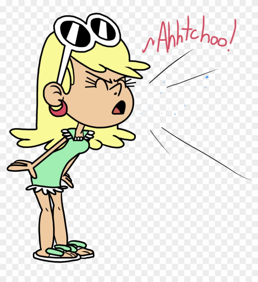 Leni Loud Sneezes By Psfforum - Sneeze Clipart #703631