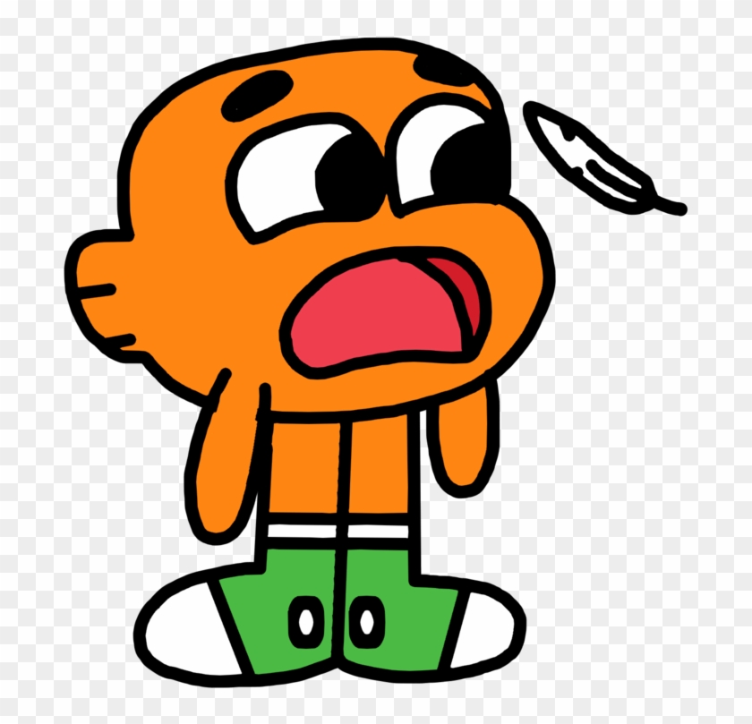 Darwin Going To Sneeze Because Of Feather By Marcospower1996 - Amazing World Of Gumball Darwin Sneezing #703635