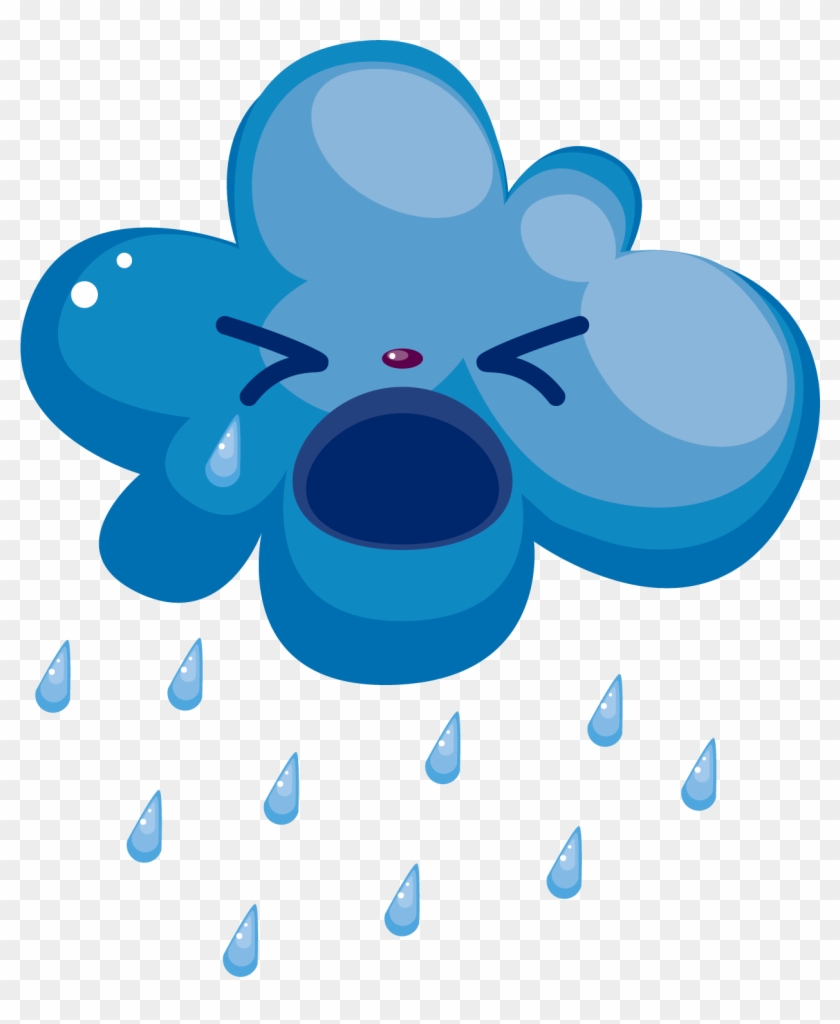 Rain Cloud Clip Art - Rain Cloud Clip Art #703688