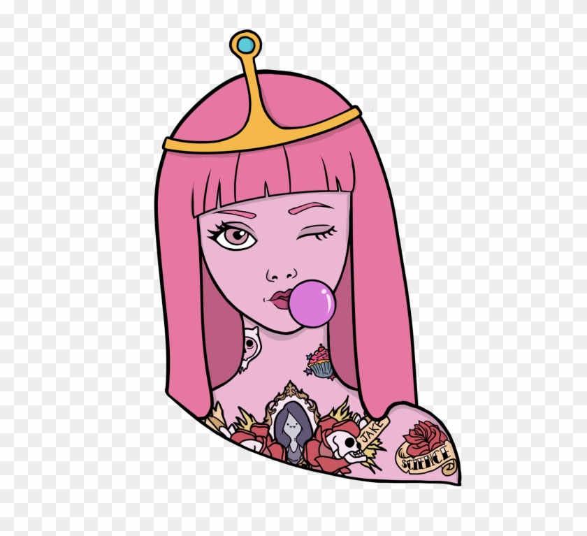 Princess Bubblegum Portrait By Guiganoide Features - Классные Картинки Для Срисовки Время Приключений #703701