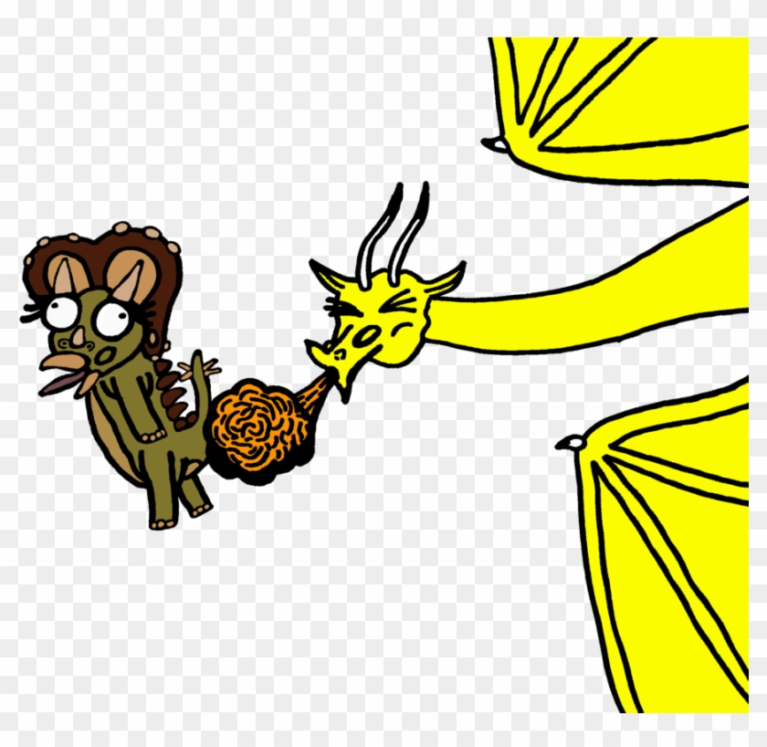 Dragon Sneeze By Lordkristine - Cartoon #703772