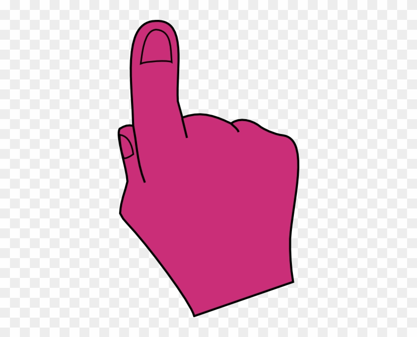 Pointing Finger Clipart Colored #703803