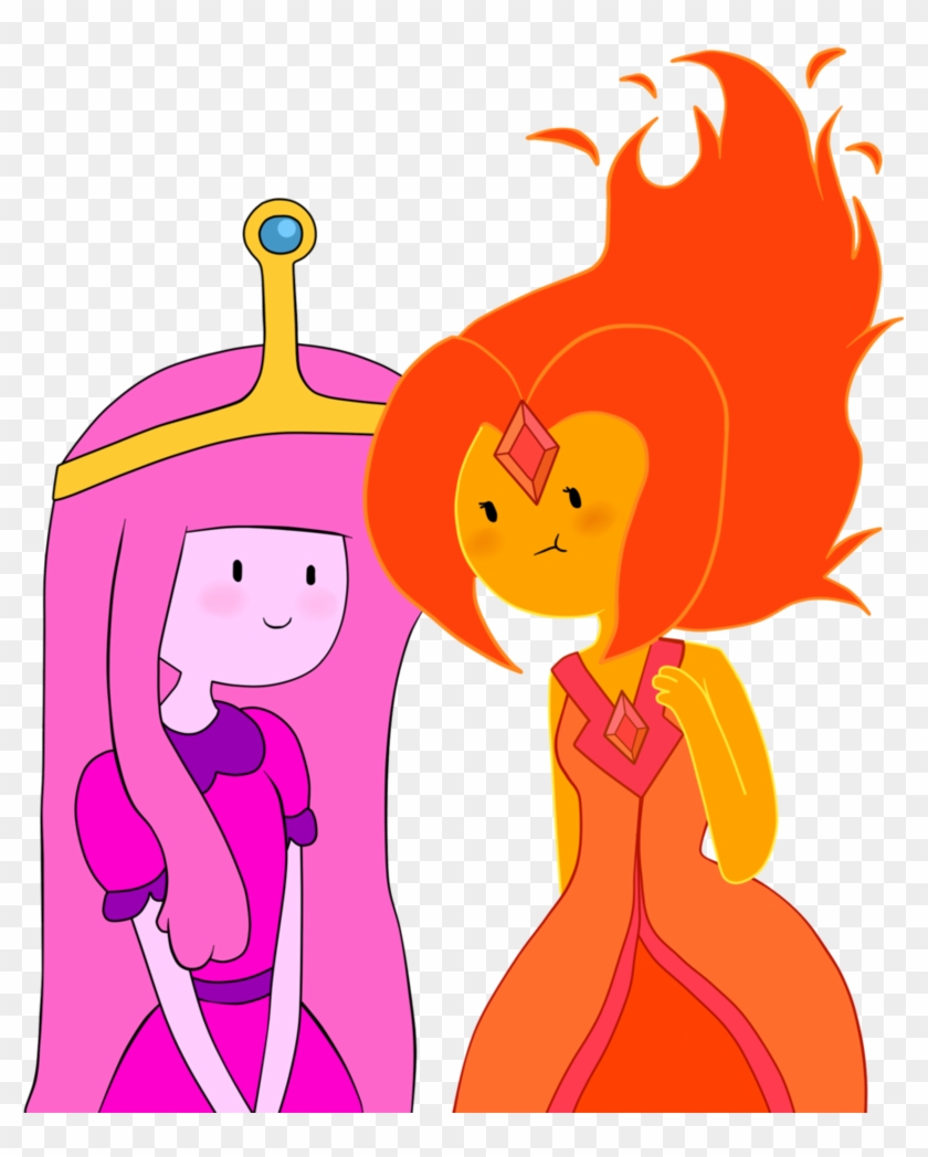 Princess Flame And Princess Bubblegum - Flame Princess And Bubblegum #703848