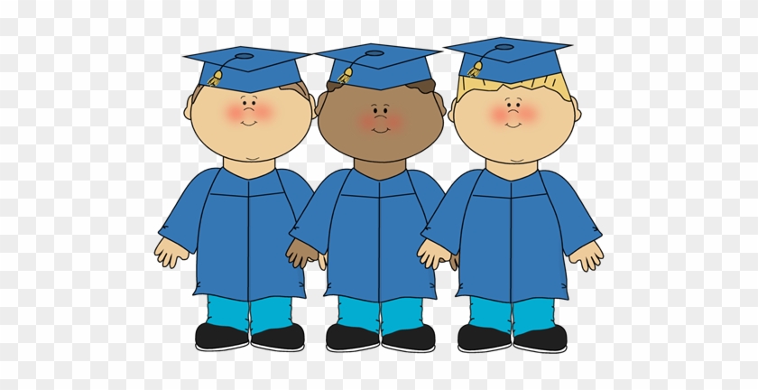 Little Boy Clipart Graduate - Boys Graduation Clip Art #703873