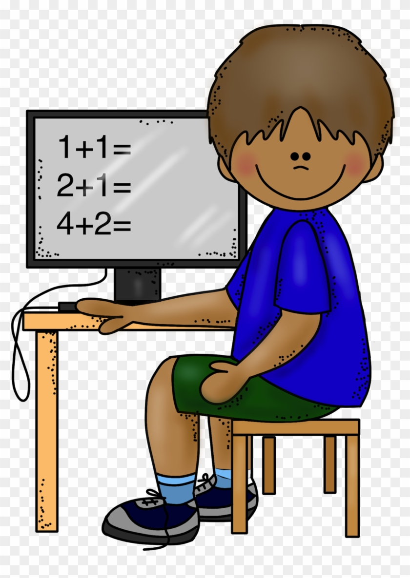 Math On Computer Clipart #703902