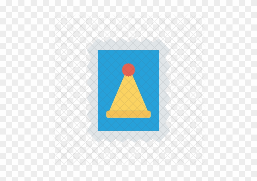 Birthday Cake Icon - Triangle #703905