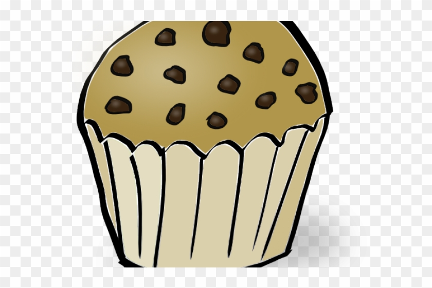 Muffin Clipart Chocolate Chip Muffin - Muffin .png #703913