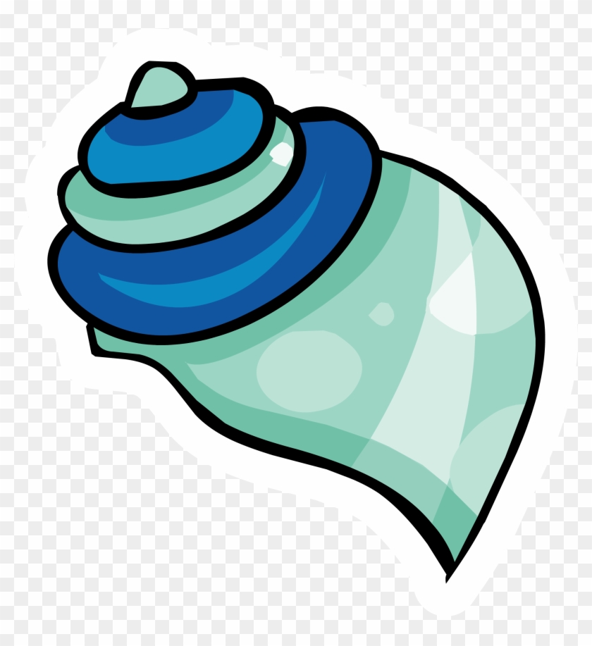 Seashell Pin - Png - Cartoon Seashell Png #703987