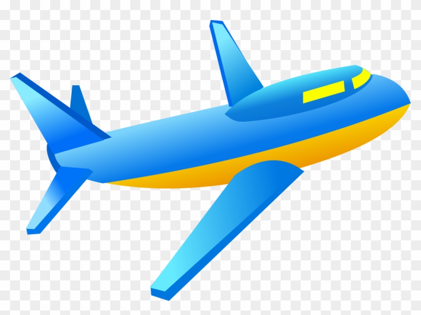 Airplane Aircraft Blue Sky - Avion Vector Png #704081