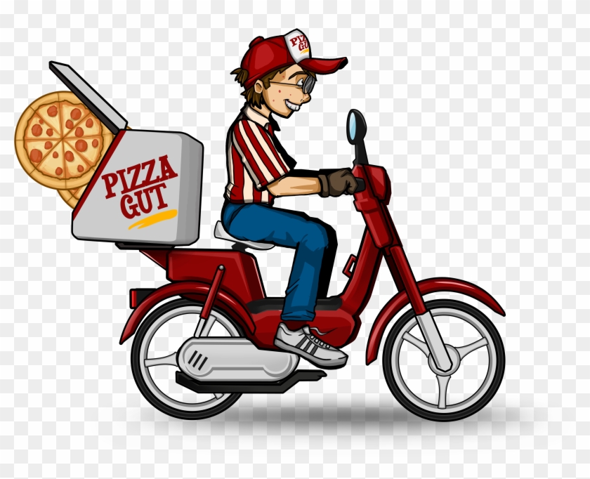 Bike - Pizza Delivery Bike Png #704186