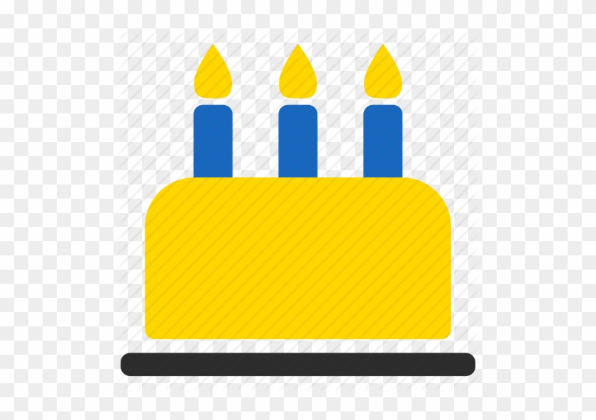 Piece Of Birthday Cake Icon - Birthday Cake #704222