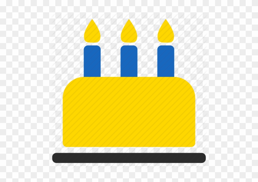 Piece Of Birthday Cake Icon - Birthday Cake #704222