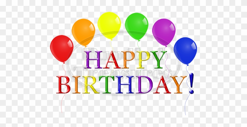 Happy Birthday Banner - Happy Birthday Word Art #704252