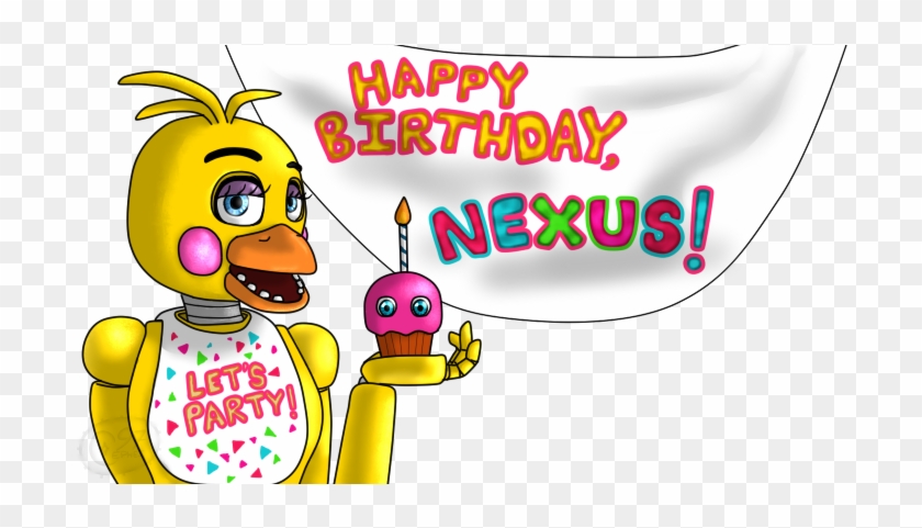 Toy Chica Wishes You A Happy Birthday By Cephei97 - Birthday #704273