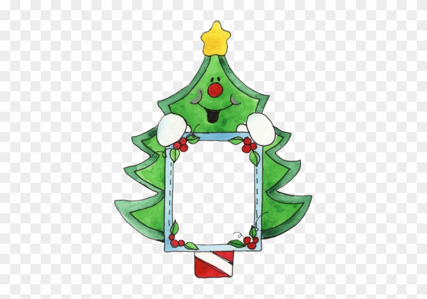 Christmas Clipart - Marcos De Arboles De Navidad #704313